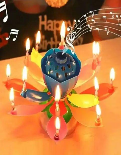 花 キャンドル 音楽