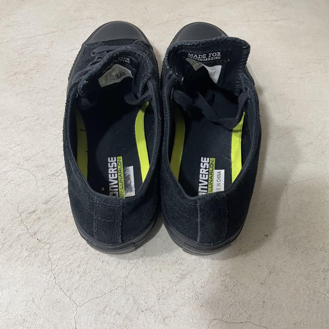 CONS CTAS PRO OX black out suede ルナロン 9