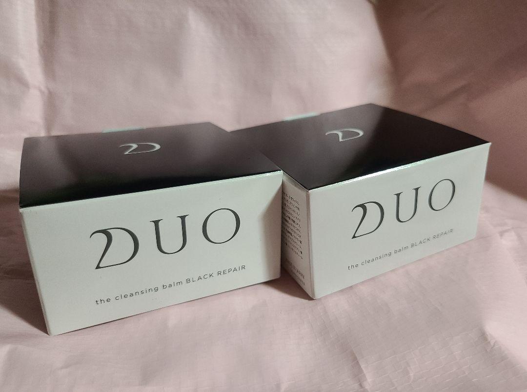新品未使用 DUO デュオ ザ クレンジングバーム ブラックリペア 90g 2個