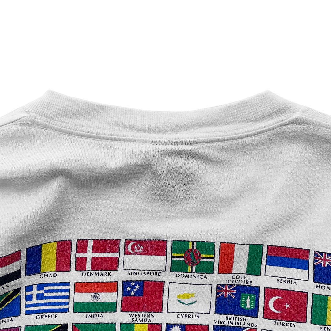 在原みゆ紀着用同種｜90sヴィンテージFlags/Colors Tシャツ S相当