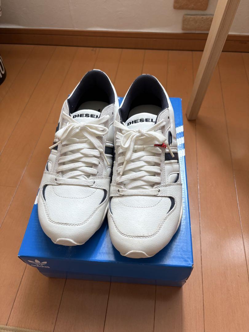 DIESEL ホワイト スニーカー DIESEL 【SALE】ディーゼル スニーカー メンズ ローカット