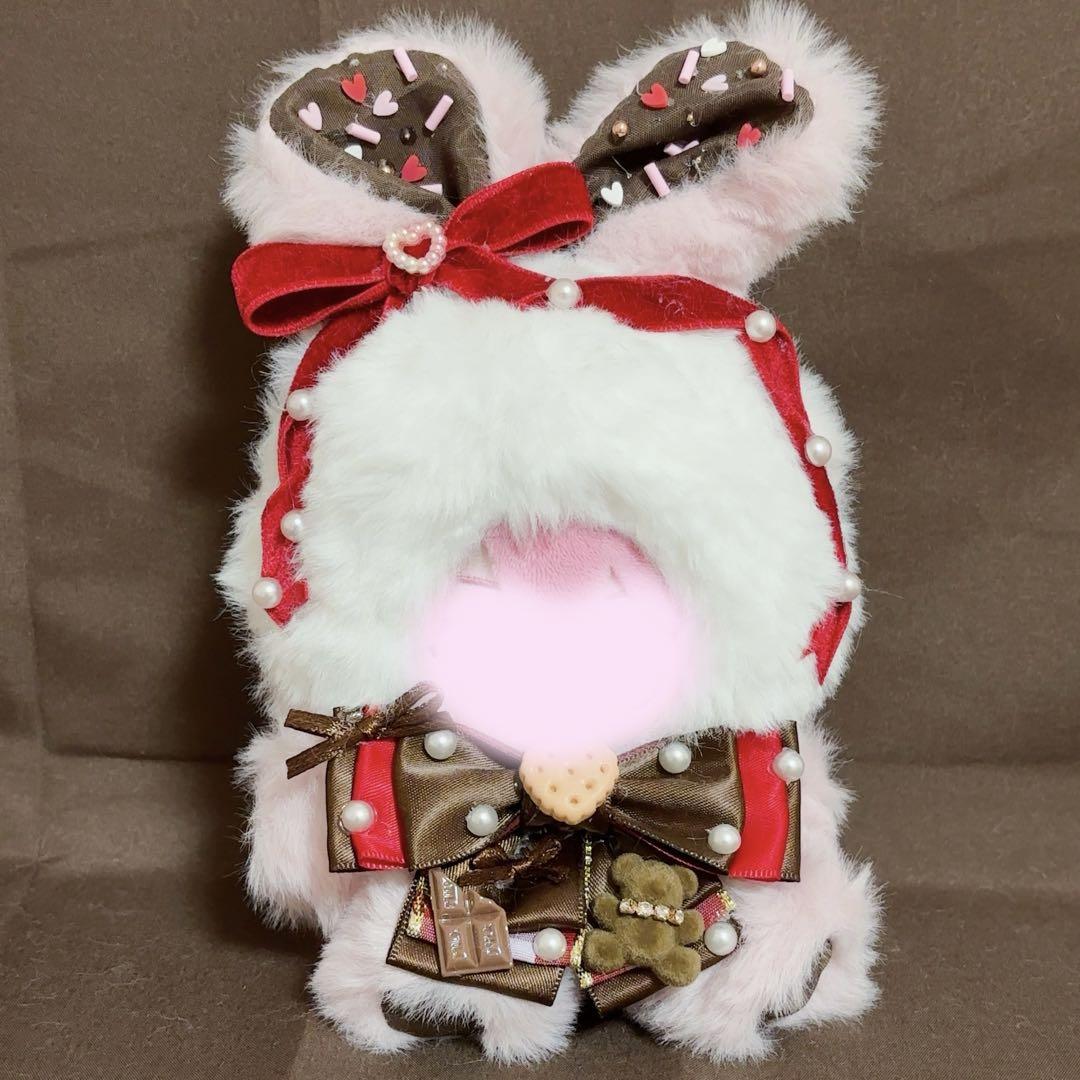 おすわり ぬい服 ちびぐるみ バレンタイン 双子㉔
