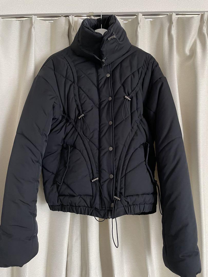 VIAVANDA（ヴィアヴァンダ）の「Drawstrings Padding Jacket