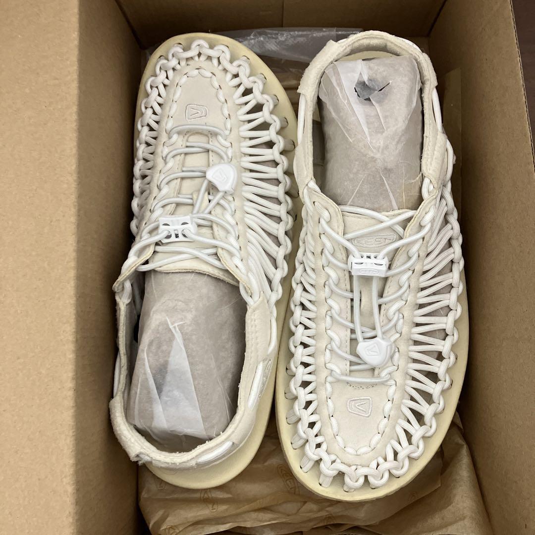 KEEN ユニーク ホワイト 24.5cm
