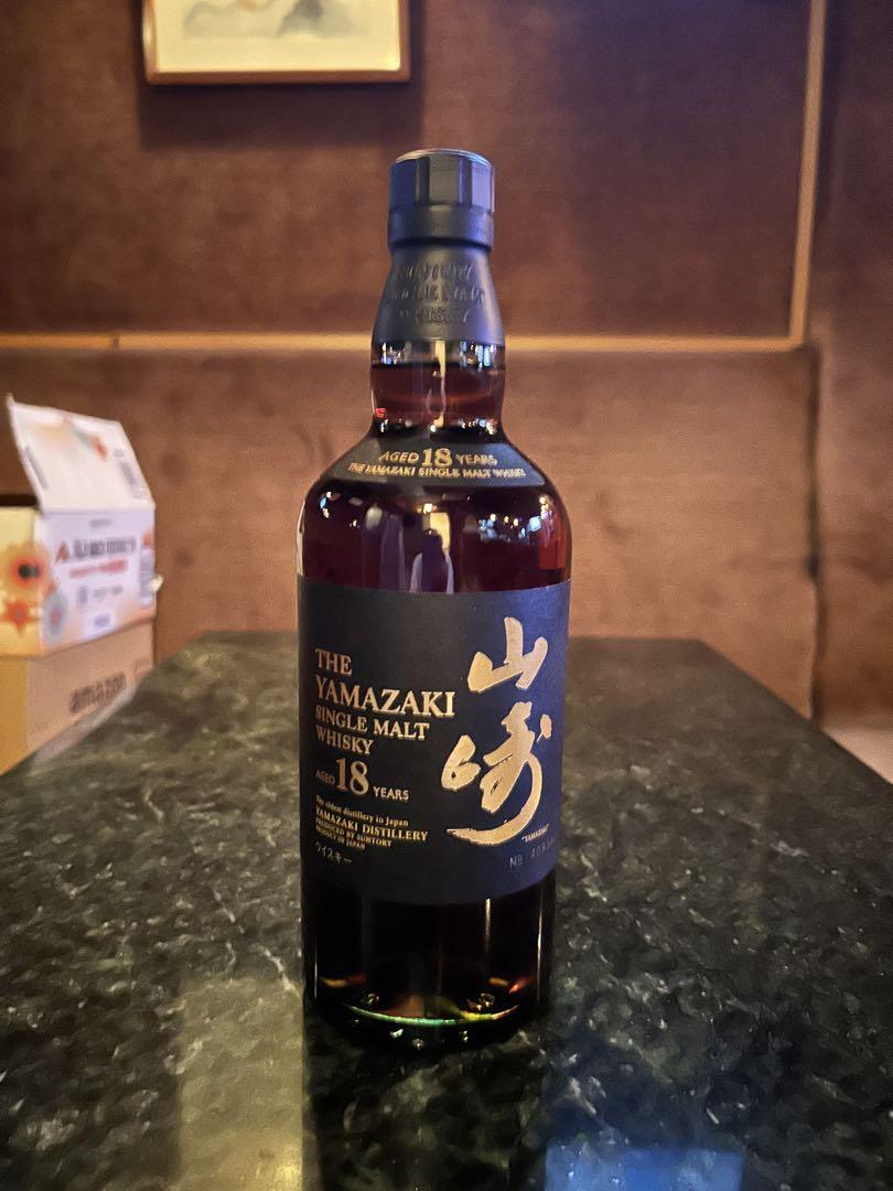 サントリー シングルモルトウイスキー 山崎 18年 700ml