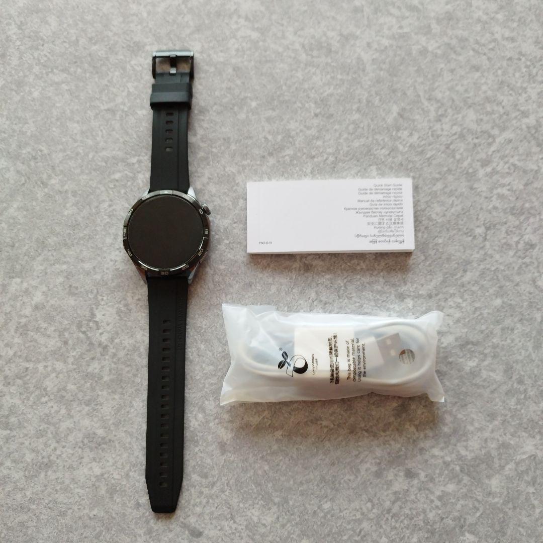 【美品】HUAWEI WATCH GT4 46mm ブラック