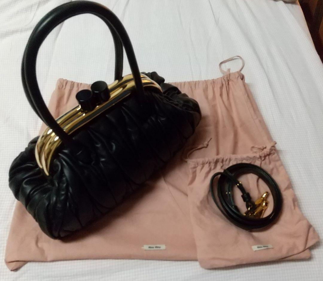 ♪超希少品♪未使用 MIU MIU ミュウミュウ ミュウベル  ハンドバッグ