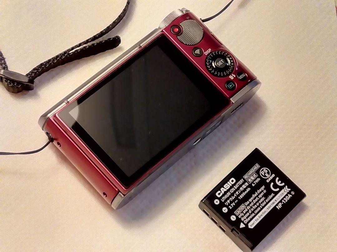 CASIO HIGH SPEED EXILIM EX-ZR1700 ワインレッド