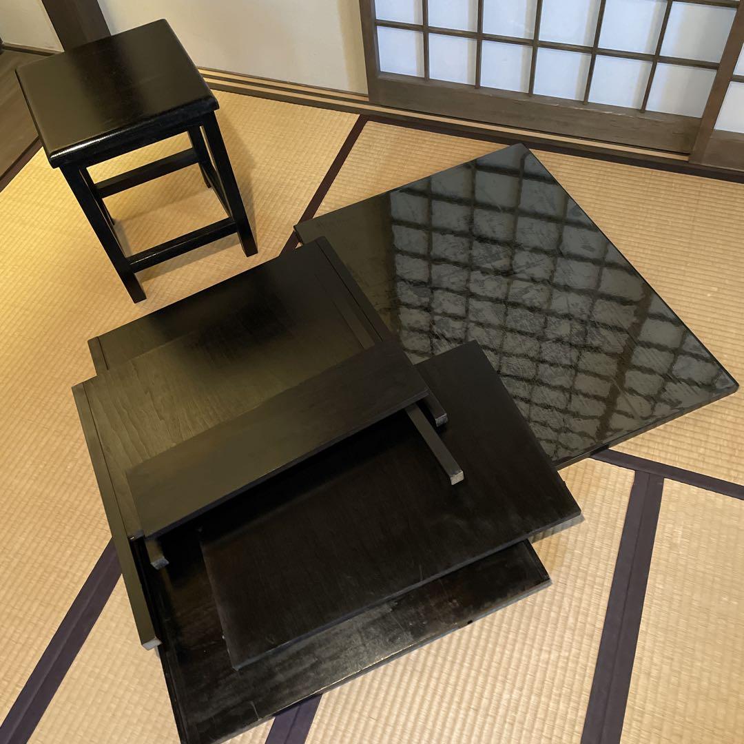 茶道具　立礼棚　【万能机】　組立式