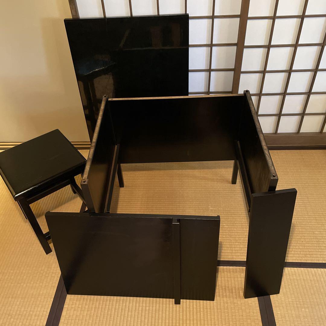 茶道具　立礼棚　【万能机】　組立式