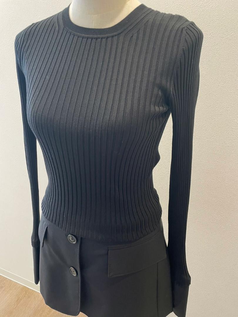 【未使用に近い】BURBERRY＊ニットワンピース・サイズXXS 未使用に近い】BURBERRY＊ニットワンピース・サイズXXS