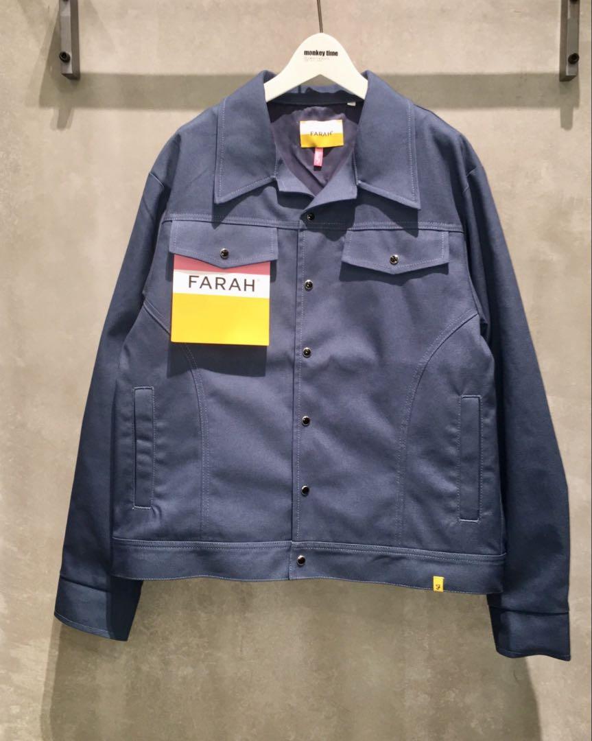 FARAH×monkey time ワークジャケット　ブルゾン　短丈　アメカジ