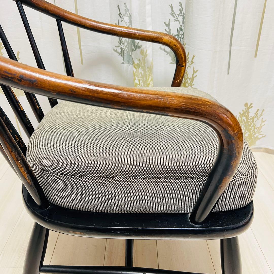 ③飛騨産業 ダイニングチェア 曲げ木 ヴィンテージ 椅子 座面 高