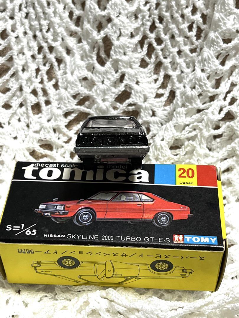 トミカ スカイライン2000ターボGT-E-S 1/65/黒箱
