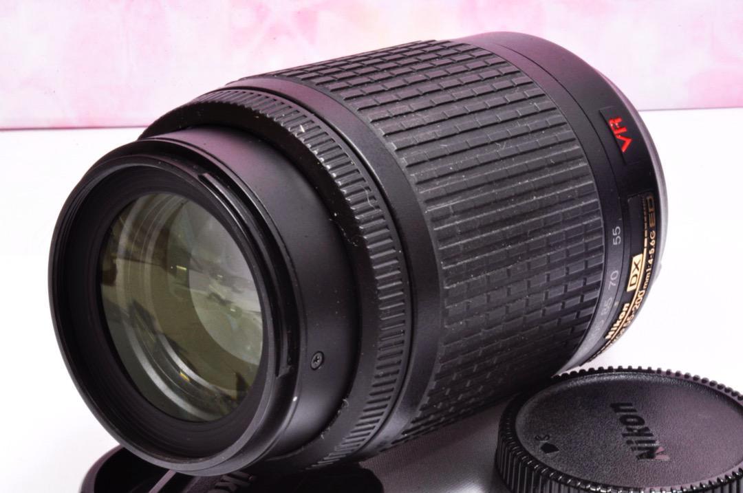 30%OFF ❤美品❤Nikon❤️望遠レンズ❤️55mm〜200mm OzvXE-m67873003279 爆買いお得