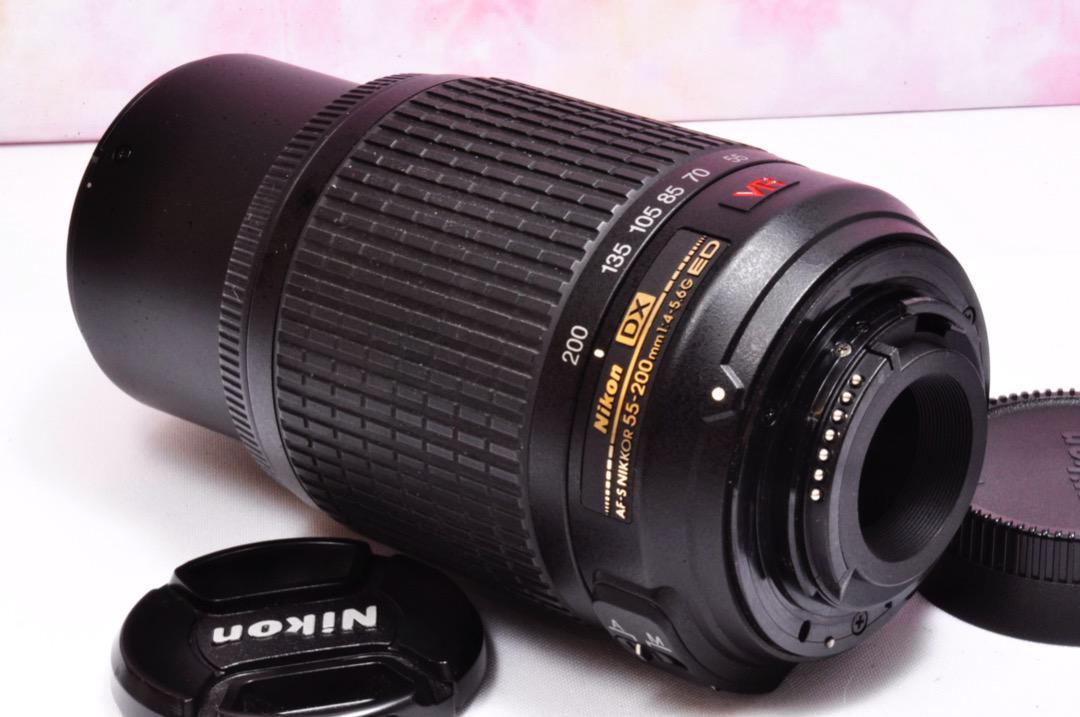 30%OFF ❤美品❤Nikon❤️望遠レンズ❤️55mm〜200mm OzvXE-m67873003279 爆買いお得
