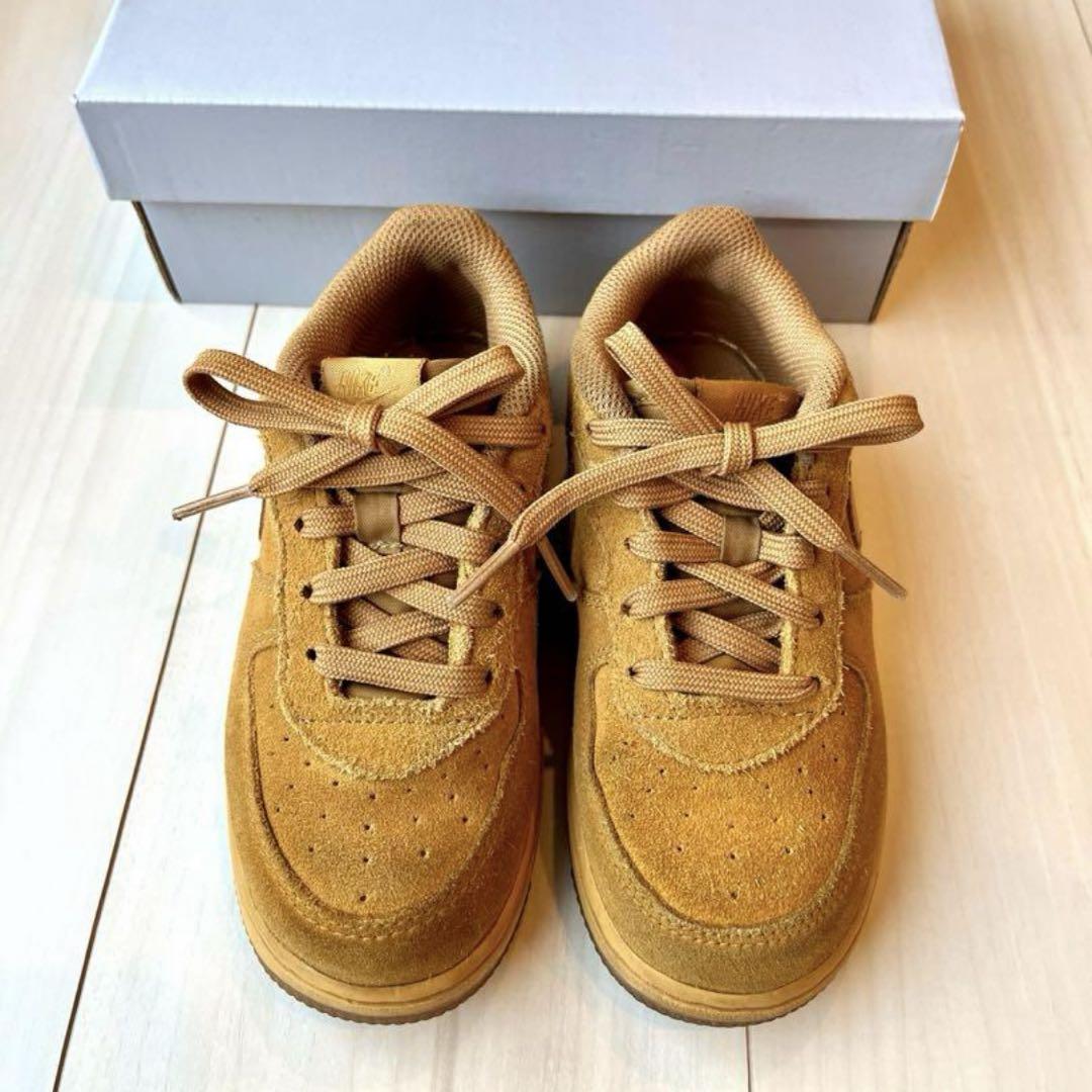 キッズ NIKE AIRFORCE 1 WHEAT 16cm