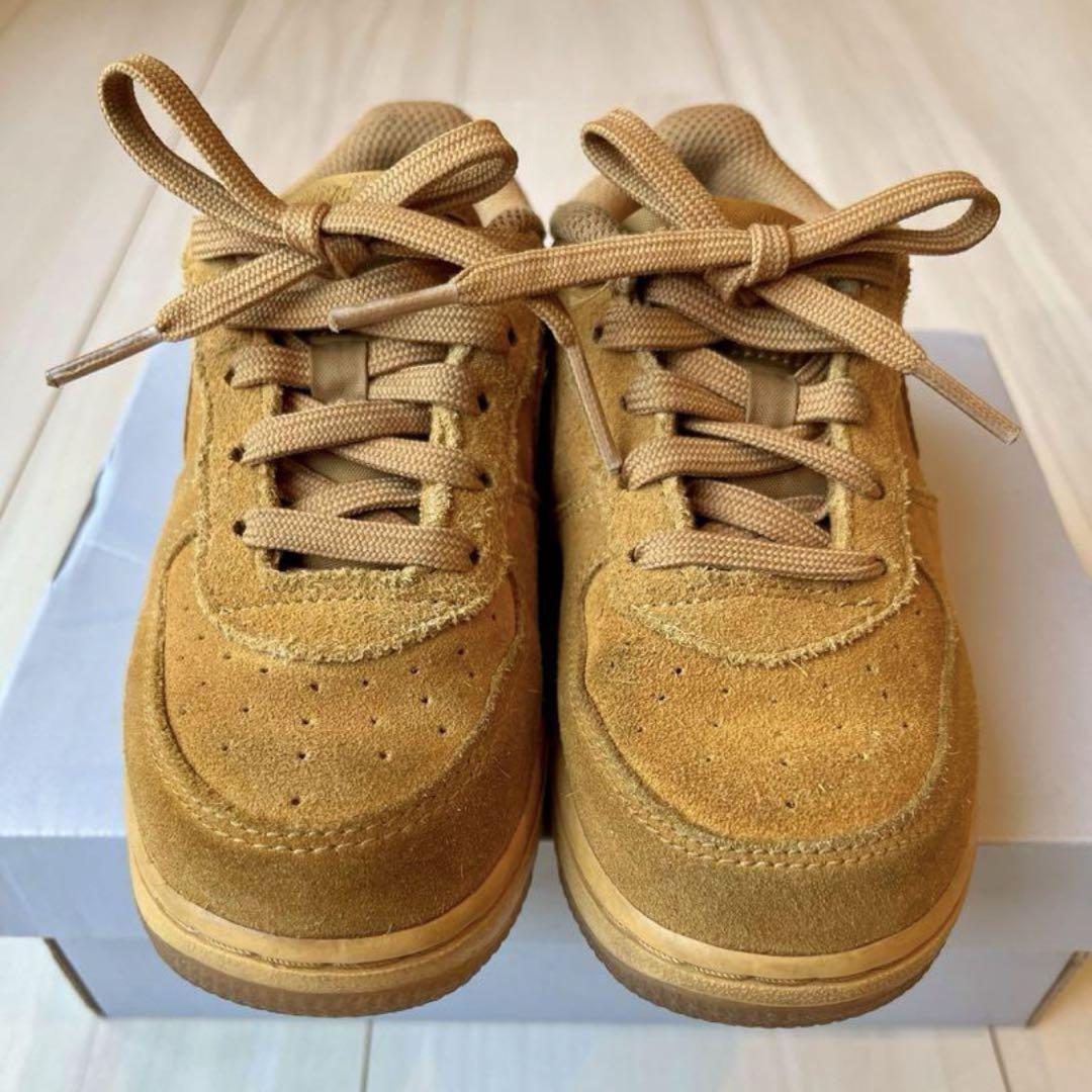 キッズ NIKE AIRFORCE 1 WHEAT 16cm