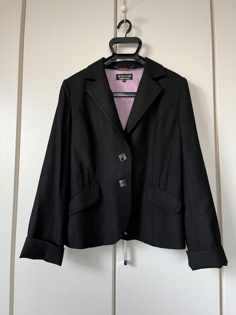 美品⭐︎SONIA RYKIEL ブラック パンツスーツ