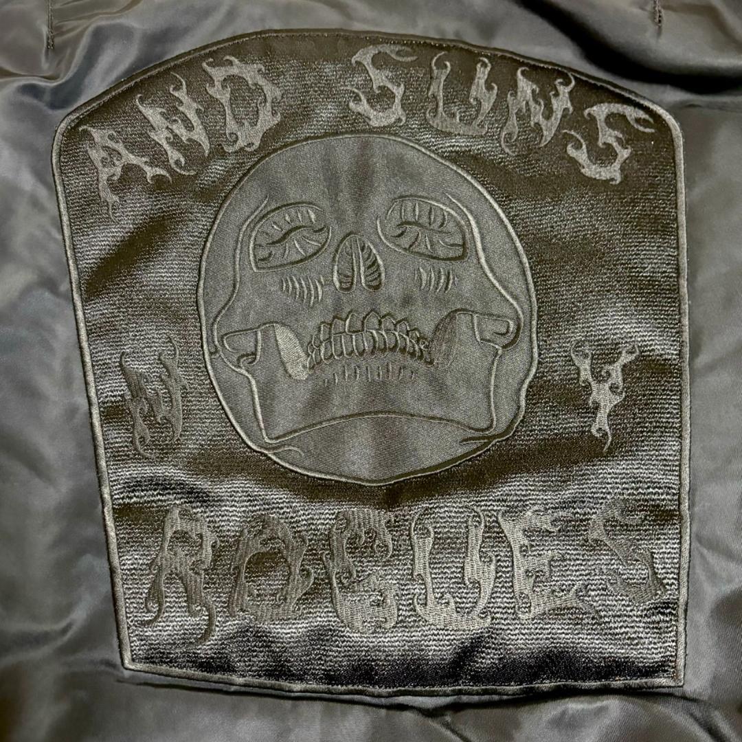 アルファインダストリーズ　リバーシブルジャケット　MA-1　ANDSUNS