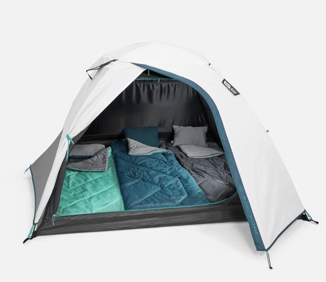 デカトロン　ケシュア　quechua　3人用テント　MH100 ダークルーム
