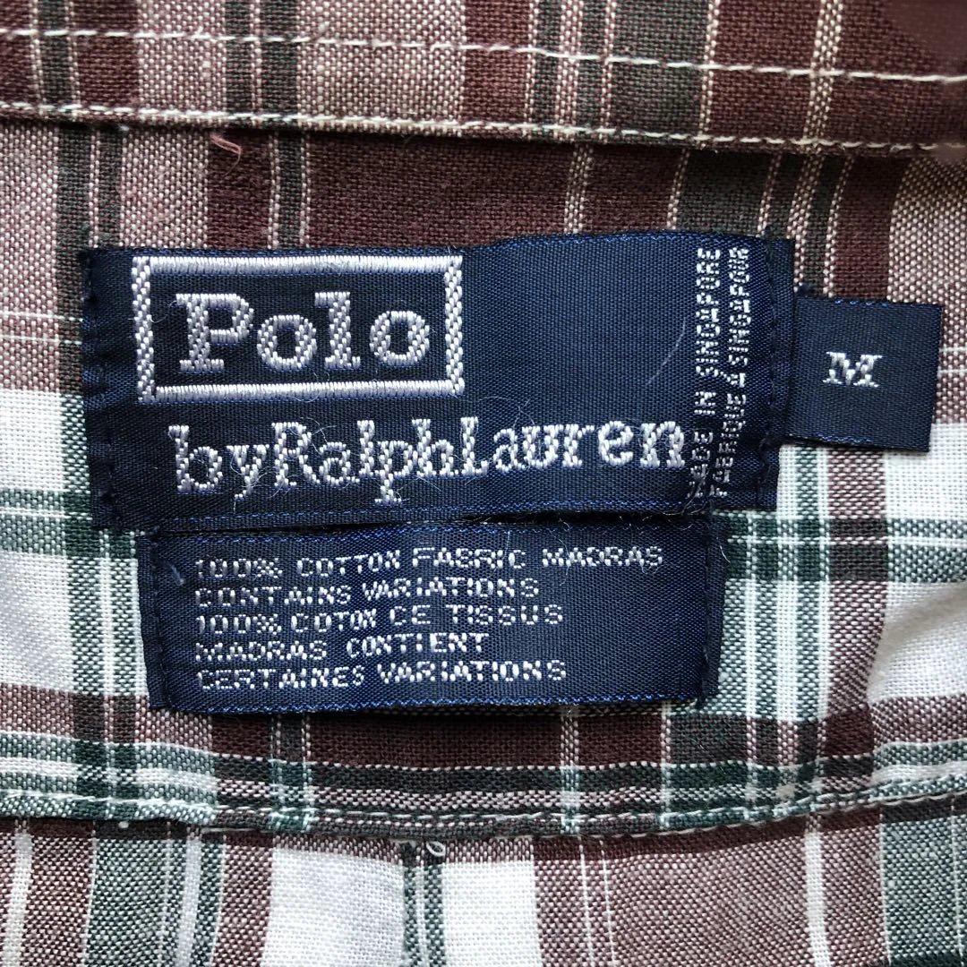 Polo Ralph Lauren チェック柄長袖シャツ 150cm - メルカリ