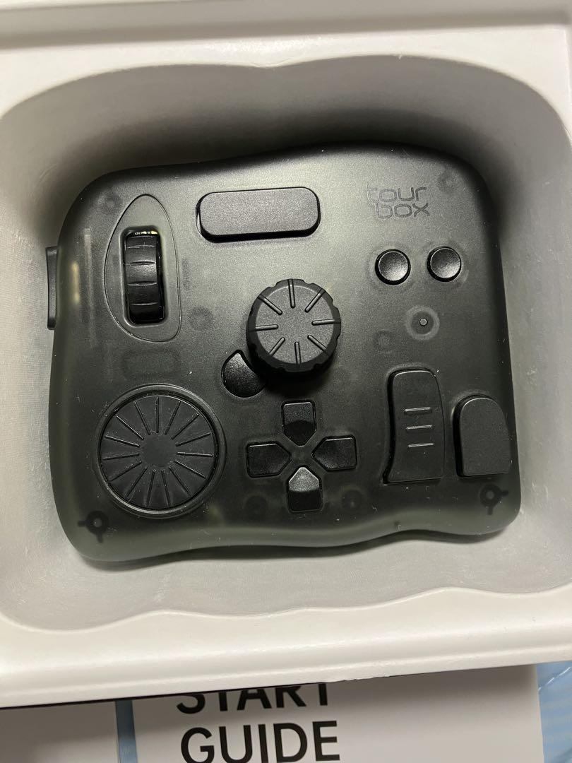 TourBox Elite SPモダンスモークブラックトランスルーセント+USB