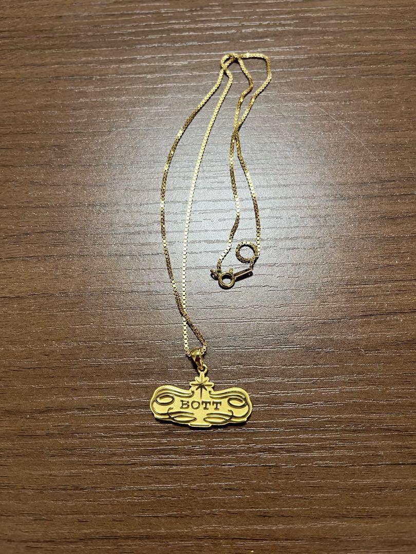 要在庫確認【国内発・すぐ届く】BoTT / TYPO ネックレス BOTT】Typo Necklace (BoTT/ネックレス・チョーカー) 106789682