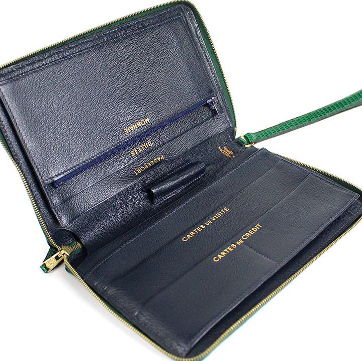 Hermes リザード チャーリー 緑 グリーン etDUS-m67879967663 エルメス 長財布 アザップ 在庫大人気