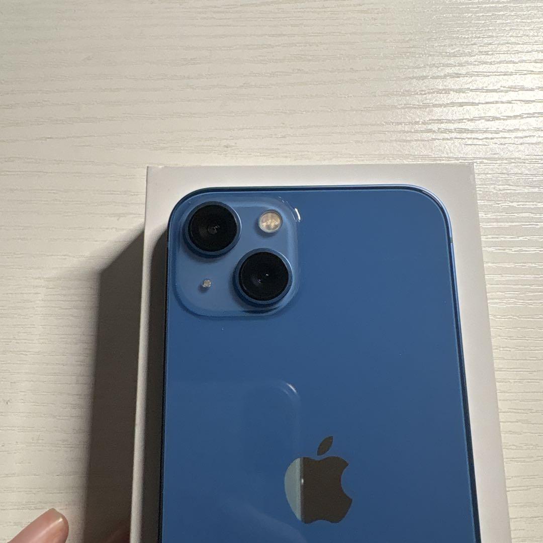 iPhone13 256GB ブルー SIMフリー 極美品
