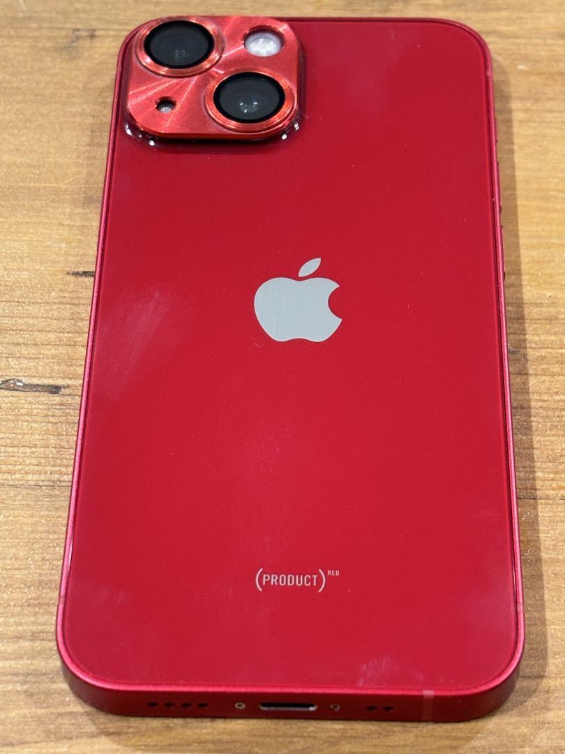 美品】iPhone 13 miniレッド 256GB SIMフリー（ムスビー