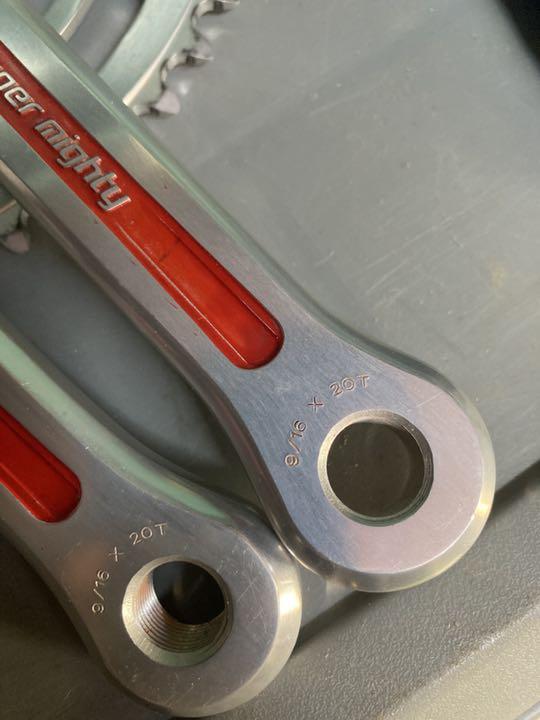 正規店通販 Sugino Super mighty 165mm クランクセット NJS ufEsO-m67884334452 限定SALE送料無料