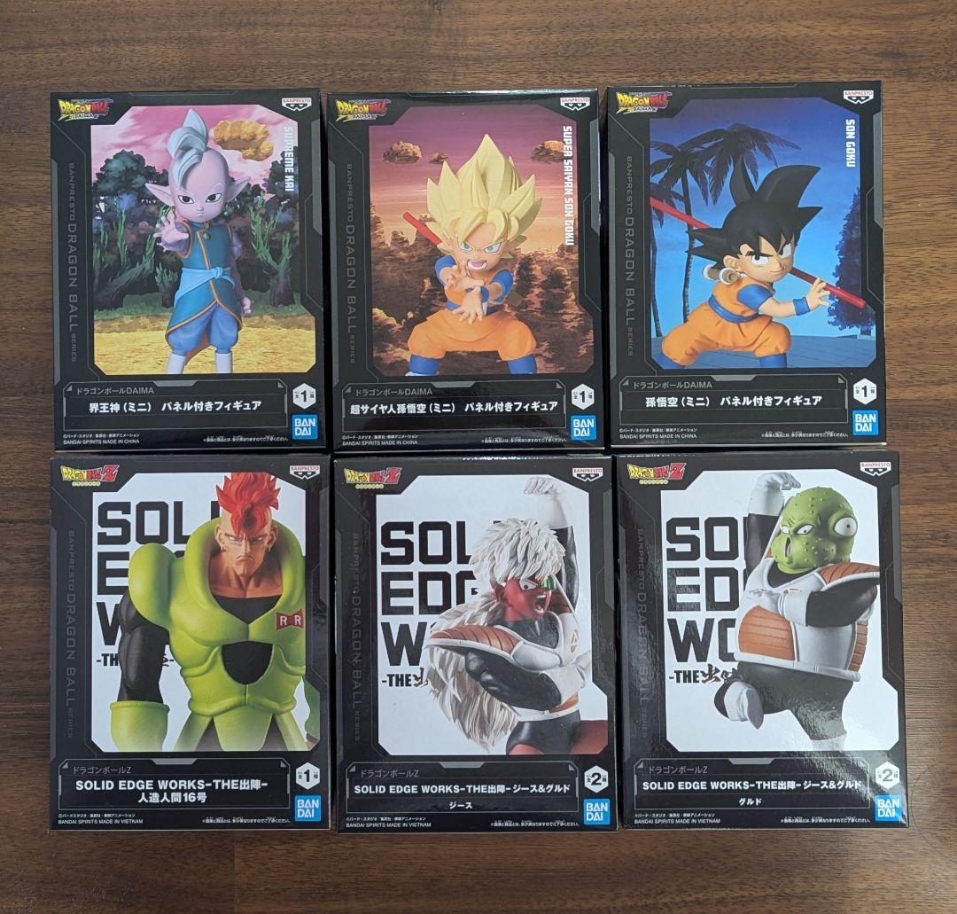 【開封済】ドラゴンボール　フィギュア　6個セット ドラゴンボール フィギュア 6点セット