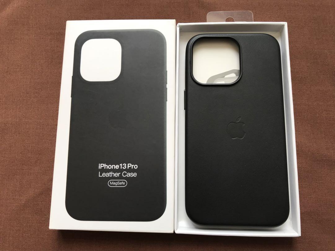 【新品】純正 iPhone 13 Pro レザーケース・ミッドナイト① iPhone 13 Pro Apple純正レザーケース レビュー(ミッドナイト