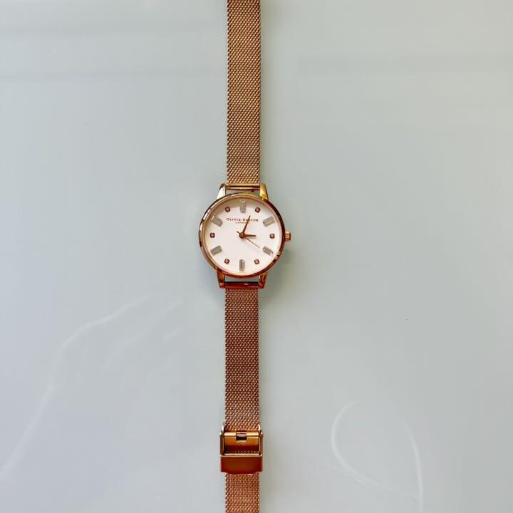 豊富な人気 OLIVIA ローズゴールド メッシュ zcYMP-m67887232121 BURTON ビジュエルド お買い得定番