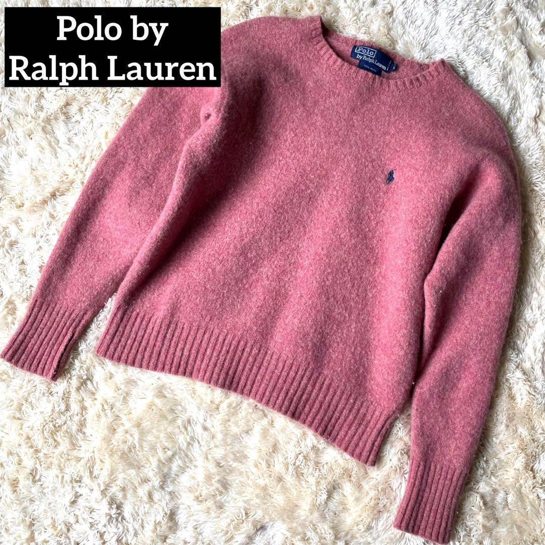 Polo by Ralph Lauren ウール セーター ワンポイント L