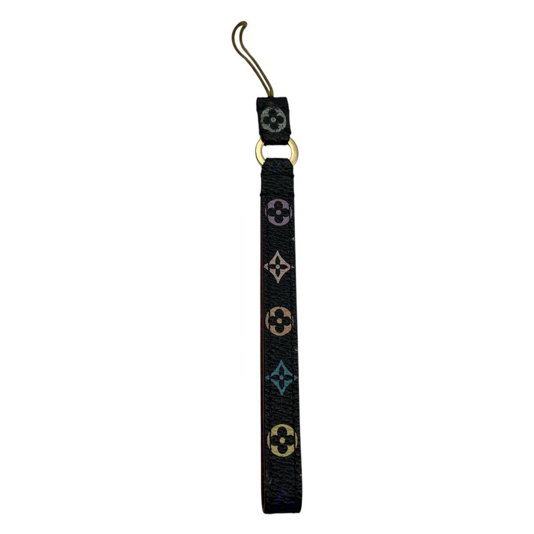 【美品】LOUIS VUITTON マルチカラー モノグラム ストラップ　携帯