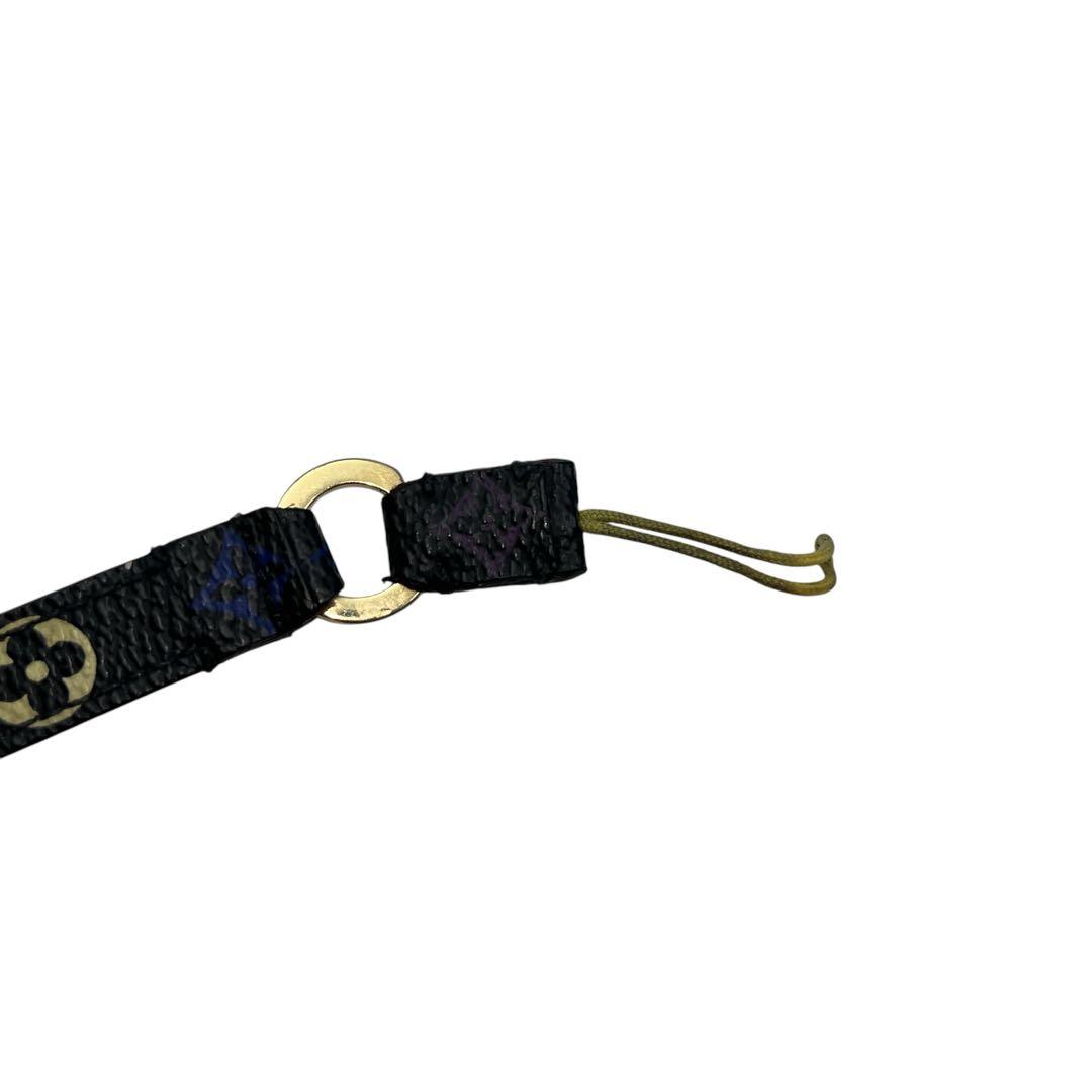 【美品】LOUIS VUITTON マルチカラー モノグラム ストラップ　携帯