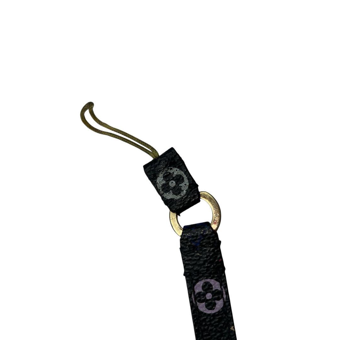 【美品】LOUIS VUITTON マルチカラー モノグラム ストラップ　携帯