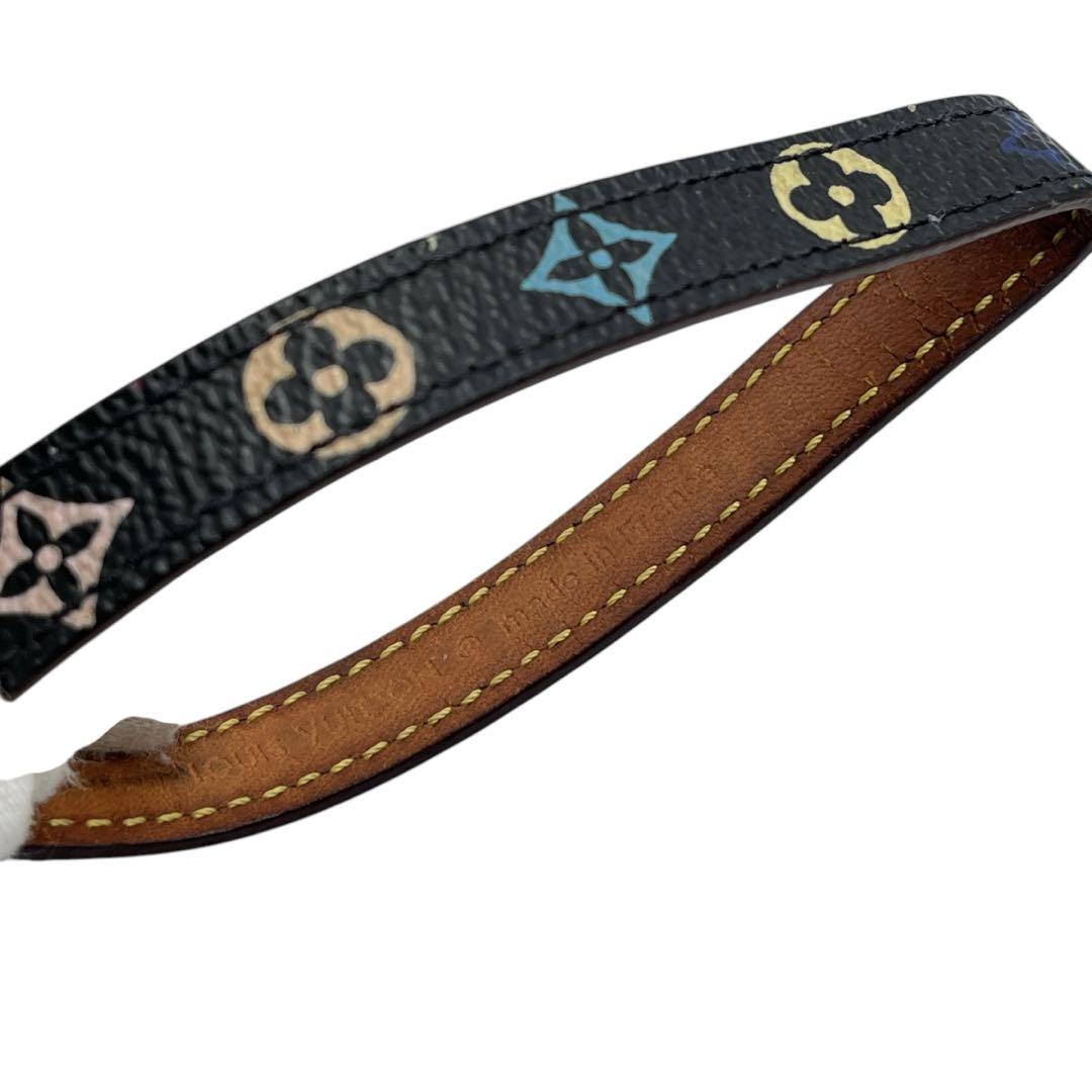 【美品】LOUIS VUITTON マルチカラー モノグラム ストラップ　携帯