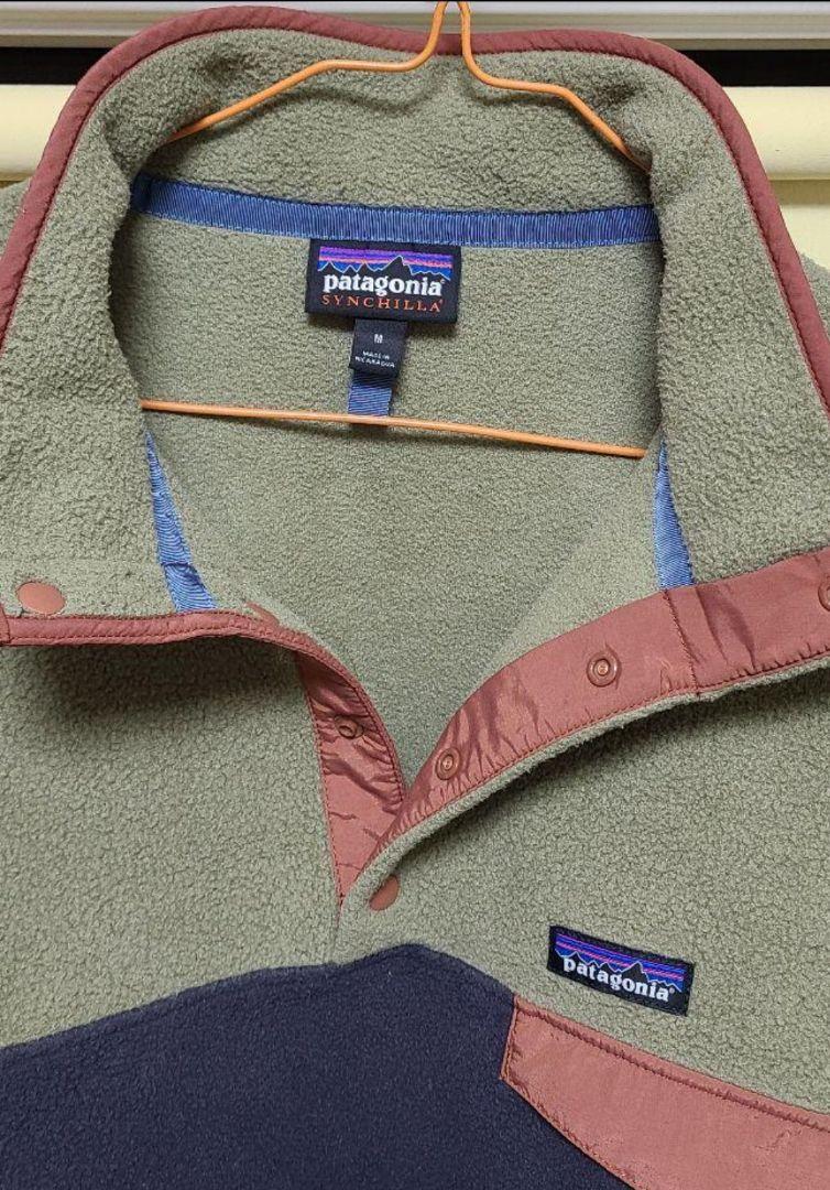 パタゴニア シンチラ セージカーキ 2019 Zwi4D-m67892042919 patagonia スナップt 国産正規品
