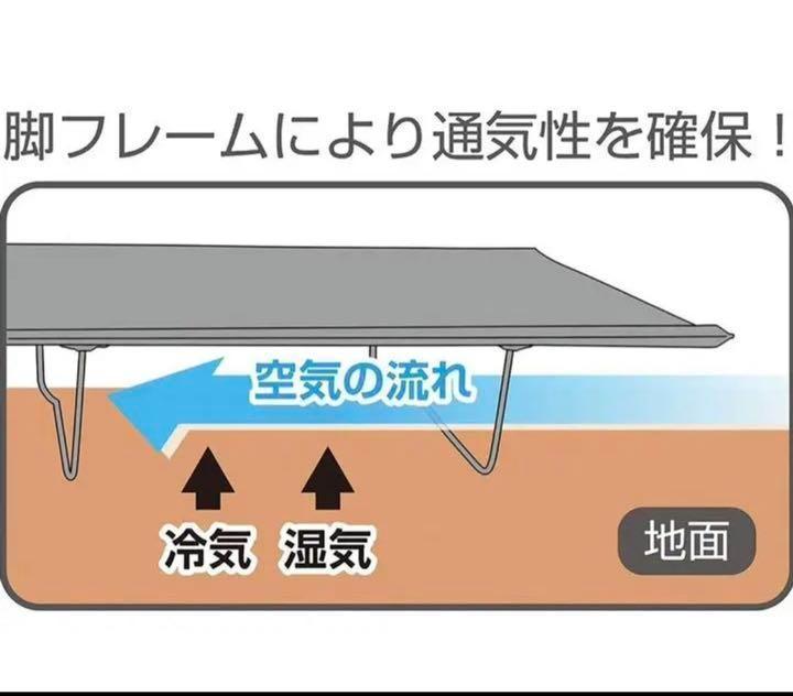 キャンプ　アウトドアベット　コット　簡易ベット