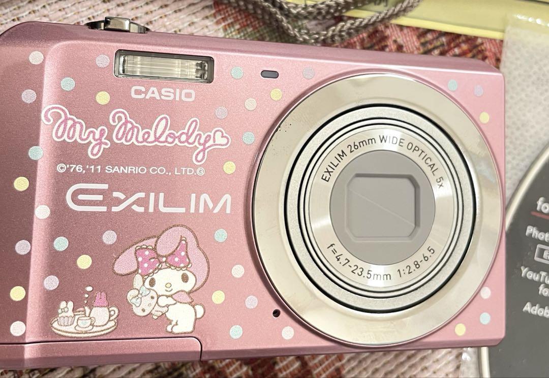 希少 マイメロ デジカメ CASIO EXILIM ピンク