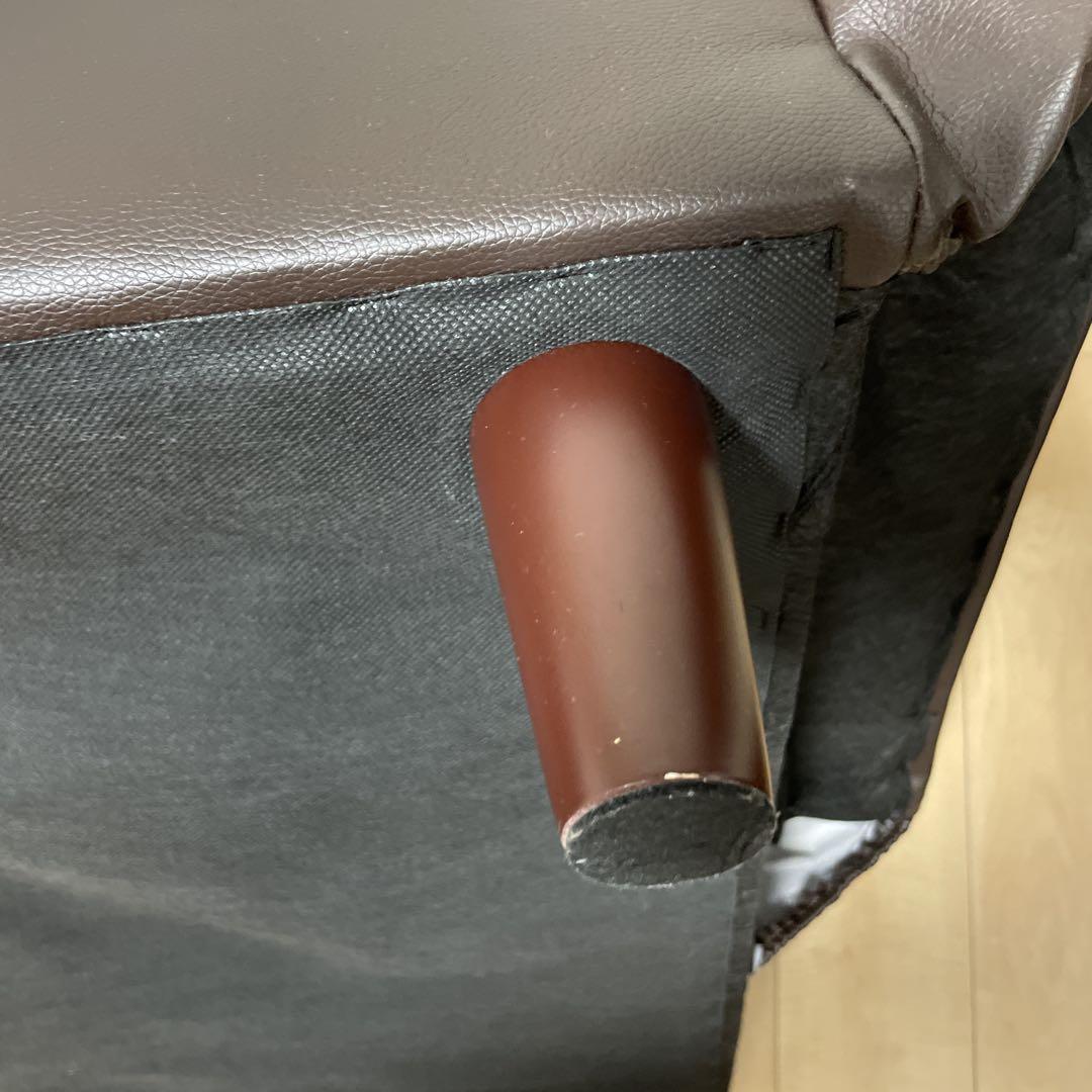美品　2人掛け　ソファ　ベッド　リクライニング