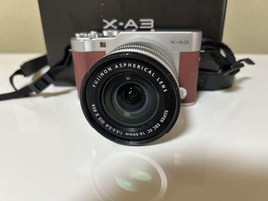 【hi】Fujifilm X-A3 ミラーレスカメラ XC16-50mm