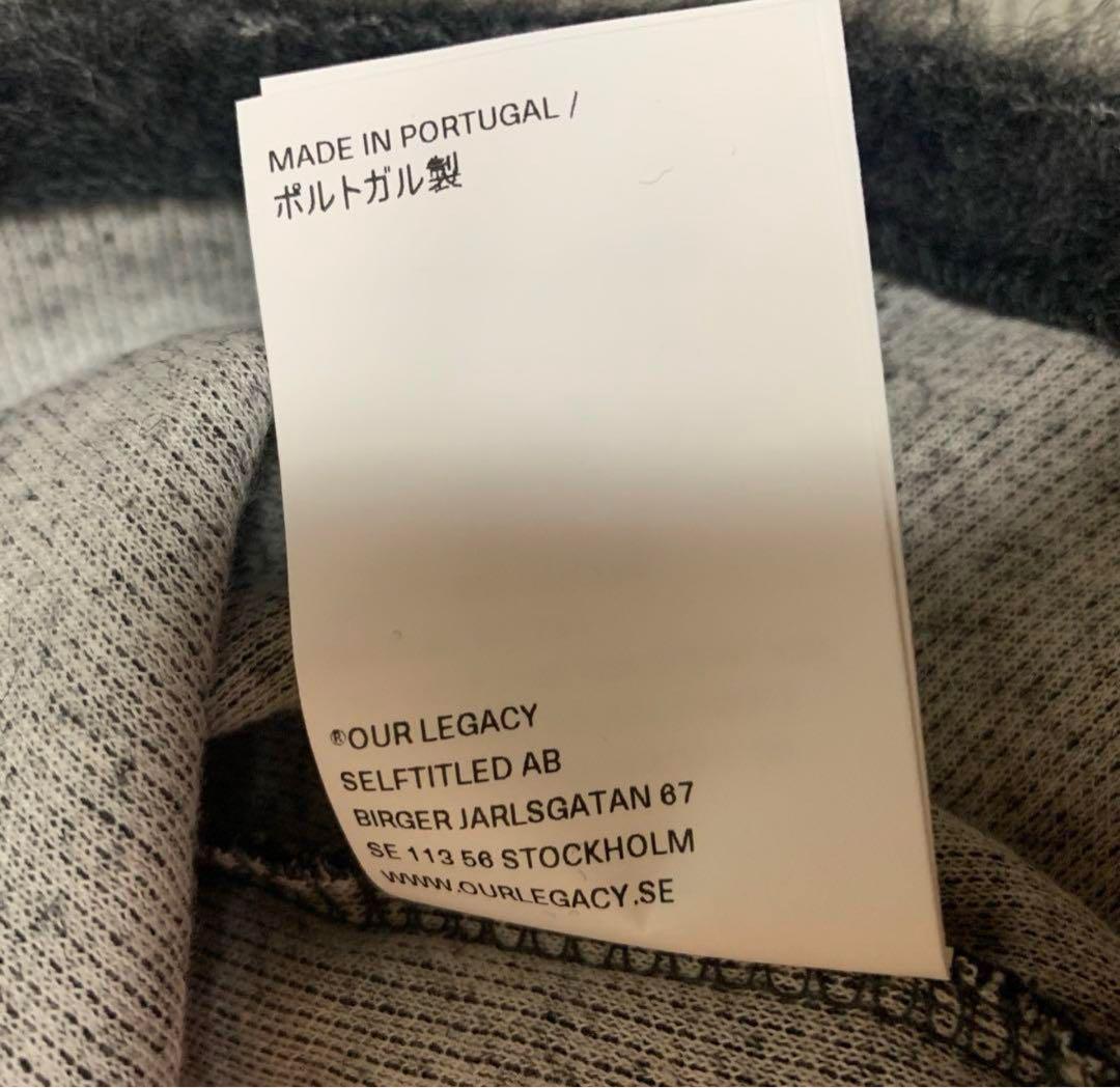 OUR LEGACY セーター グレー モヘヤ 52 XL