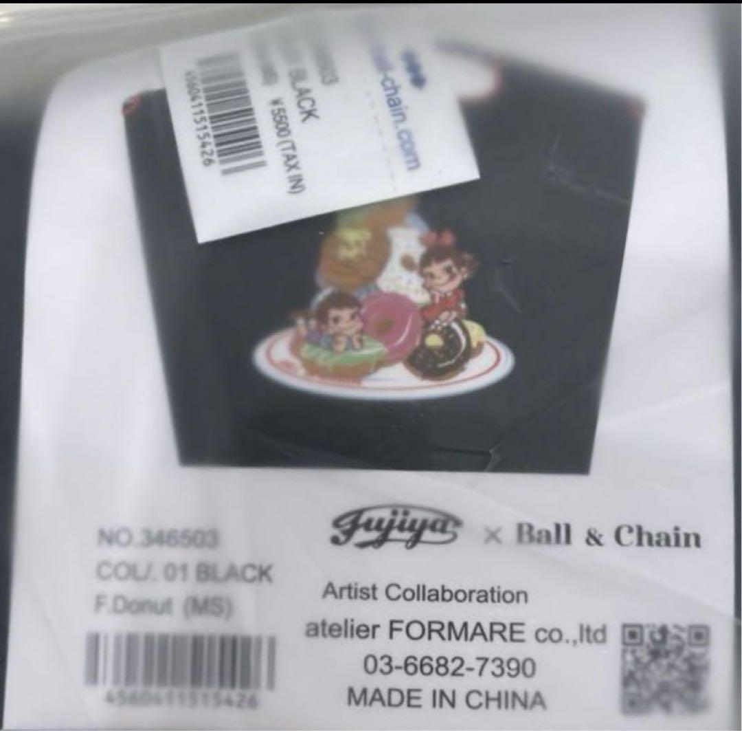 Ball&Chain ペコちゃん ブラック 新品未開封 MSサイズ