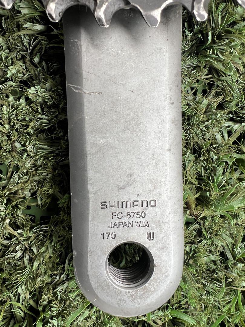 Shimano Ultegra クランク170㎜　FC-6750 50-34