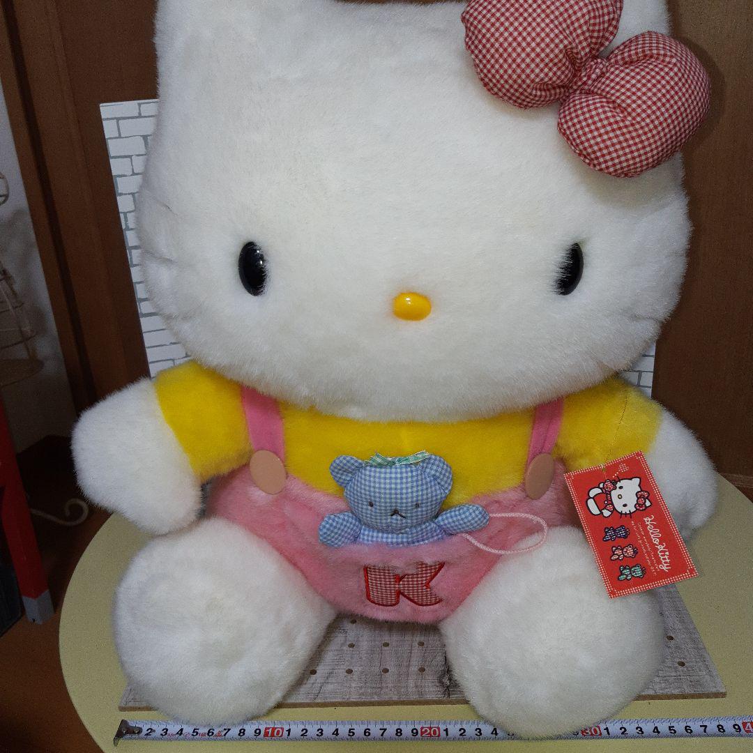 サンリオハローキティぬいぐるみ特大大きいビッグジャンボレトロ