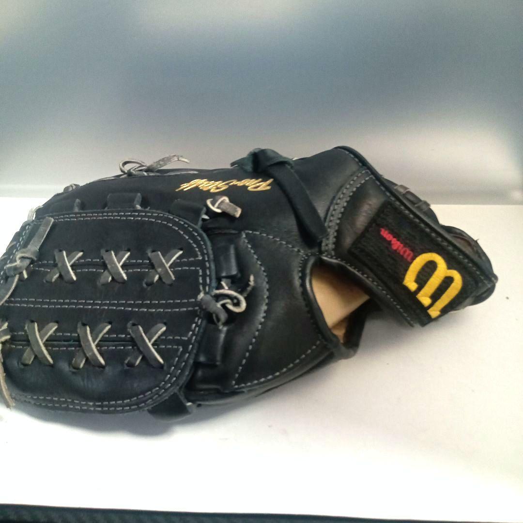 Wilson Pro Staff ブラックグローブ 軟式右投げ用中古品